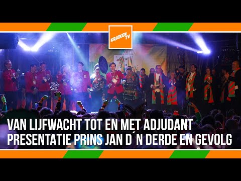 Presentatie Prins Jan d´n Derde en gevolg - Elfde van de elfde in Kruikenstad- KruikenTv