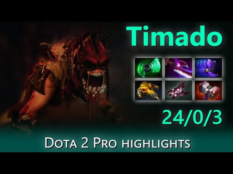 Timado 24-0 Lifestealer | Dota 2 Epic Pro Highlights