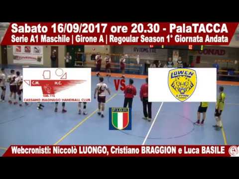 2017/09/16 Cassano Magnago HC vs Eppan 29-20 handball pallamano