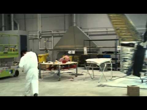 Heli One Prep and paint shop area April 16, 2011