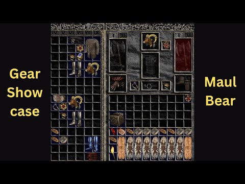 Pd2 S11 - Maul Bear Bossing Gear Showcase!