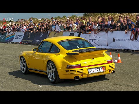 €850.000 RUF CTR ‘Yellowbird’ driving on the Croatian Roads!