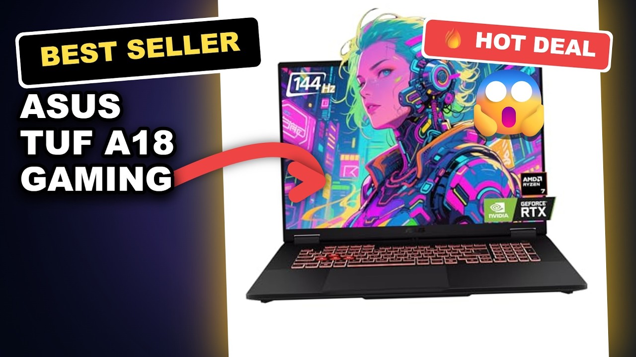 ASUS TUF A18 Gaming Laptop Review: Is This Ryzen 7 + RTX 5060 Worth It? review video