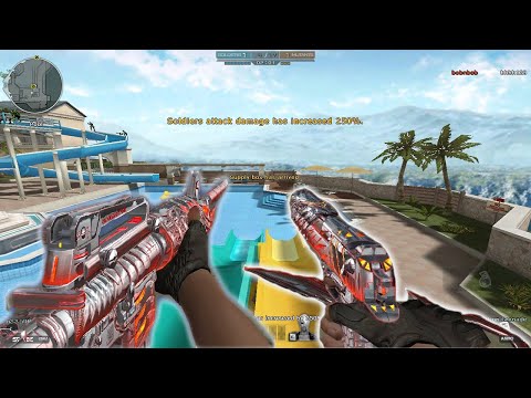 Crossfire NA 2.0 : M4A1 S - Scorched Demon - Hero Mode X - Zombie V4