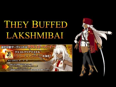 They buffed Lakshmibai [FGO]