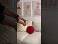 Turn Your Old Blanket Into This Cute Knot Pillow Diy Blanket Homedecor