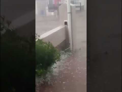 ⛈️🧊⚠️🌬TIEMPO SEVERO EN GRAL. ACHA, LA PAMPA 19:00hs 03/11/25 SUPERCELDA⚡️#tormenta