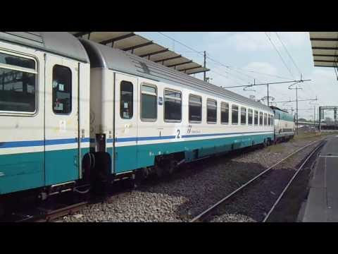 E444.040 sull' IC 583 Milano Centrale - Napoli Centrale, in partenza da Roma Tiburtina
