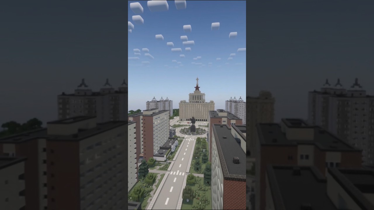 Eastern European City | Minecraft Build Timelapse
