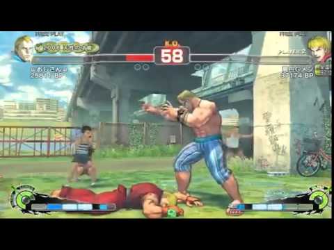 Ojisan(Abel) vs KichijyojiKEN(Ken) / USF4 Arcade Match