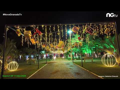 A PRAÇA DE GUARACI-SP ESTÁ LINDA!