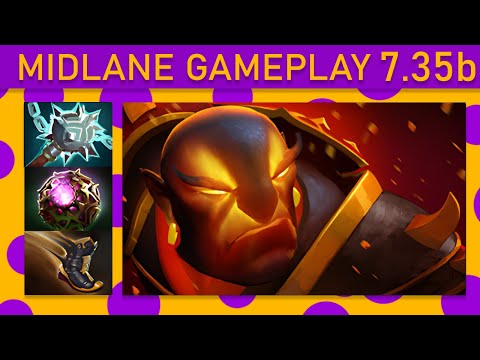 ⭐Ember Spirit 20+ Kills! Mid Gameplay 7.35b - Dota 2 Top MMR