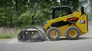 Continuous Flow on Cat® D3 Series Skid Steer and Compact Track Loaders
