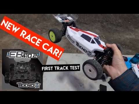 NEW Tekno EB410.2 is DONE! First Run Track Test - Netcruzer RC
