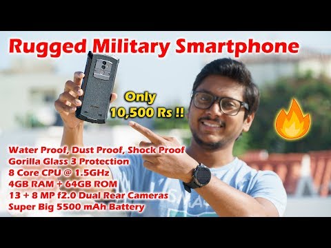 Rugged Military Smartphone | It's Waterproof, Dustproof & Shockproof !!