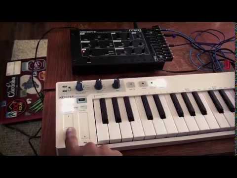 Moog Werkstatt with CV Expander & Arturia Keystep (Short Arp Demo)