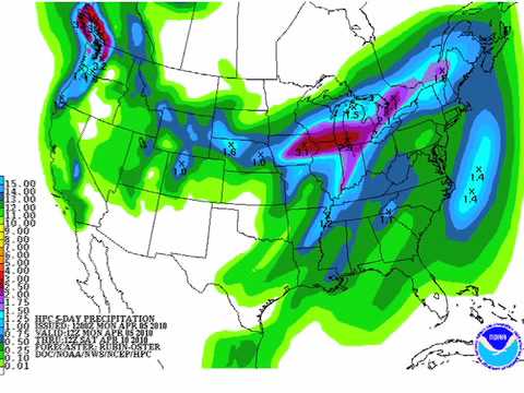 April 5 Weather Xtreme Video - Afternoon Edition
