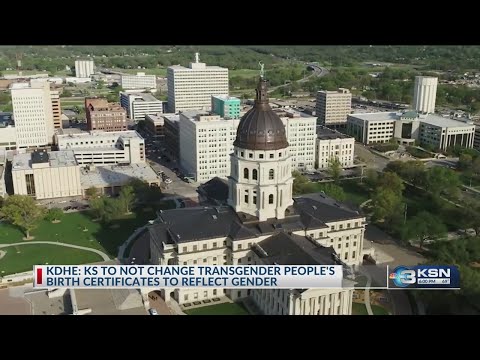 Kansas to no longer change transgender people's birth ...