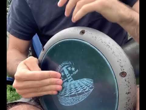 Learn the Darbuka 4 finger roll long & short burst