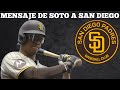 JUAN SOTO RESPONDE A SUPUESTO RUMOR QUE SAN DIEGO PREPARARIA OFERTA MILLONARIA Mlb En Vivo