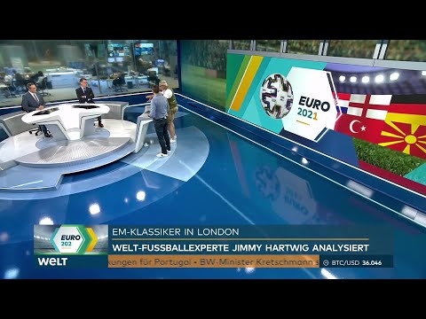 WELT EM-Studio 2021 mit Jimmy Hartwig