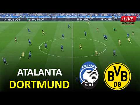🔴Atalanta vs Borussia Dortmund Live I UEFA Champions Lrague 2026 Full Match I PES 21 Video Game
