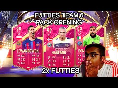 2x FUTTIES GEZOGEN 🔥 FUTTIES TEAM 6 PACK OPENING ✅ | FIFA 23 Deutsch | PS5