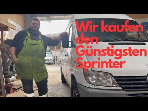 We'll buy the cheapest Sprinter.