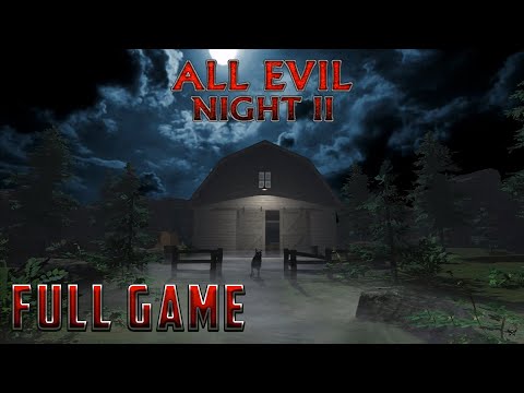 All Evil Night 2 (Indie Horror Shooter) - Full Game 1080p60 HD Walkthrough - No Commentary+ Download