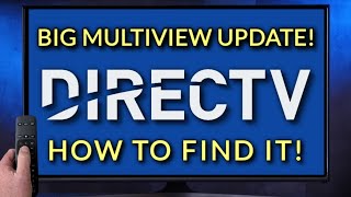 WOW! DirecTV BIG Multiview UPDATE🏈