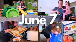 JUNE 7 VLOG | children's museum with friends, starting a new book + tush baby carrier