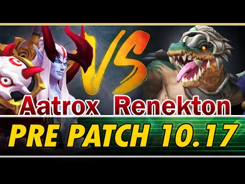 Aatrox Main vs Renekton Top 12/0/3 Ranked Pre Patch 10.17 - TOTAL DOMINATION