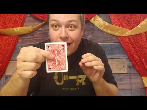 Card Matrix Art with Holes Magic Trick