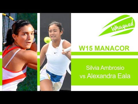Alexandra Eala vs Silvia Ambrosio - ITF Manacor 2021
