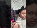 This revlon hairdryer brush is a lifesaver 😭🤍 #naturalhair #blowout #hairroutine