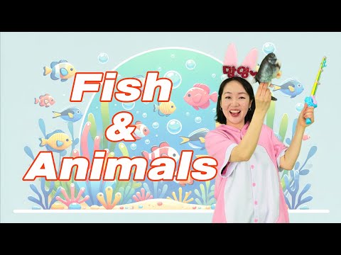 [Dance] Land animal | Sea animal | Bird and insect | Kids song 어린이영어동요 | MOM:ENG 맘잉