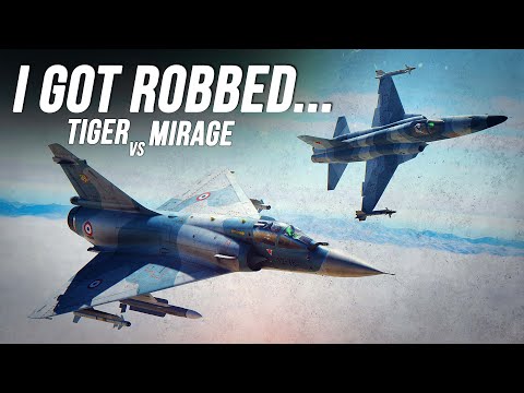 Luftkampf zwischen F-5 Tiger und Mirage 2000 | Digital Combat Simulator | DCS |
