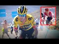 Primoz Roglic CRACKS Remco Evenepoel on Sierra de la Pandera | Vuelta a España 2022 Stage 14