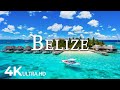 FLYING OVER BELIZE 4K UHD Soothing Music Along With Beautiful Nature Video 4K Video ULTRA HD