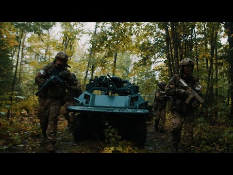 Rheinmetall unveils robotic scout vehicle | Defense News Minute