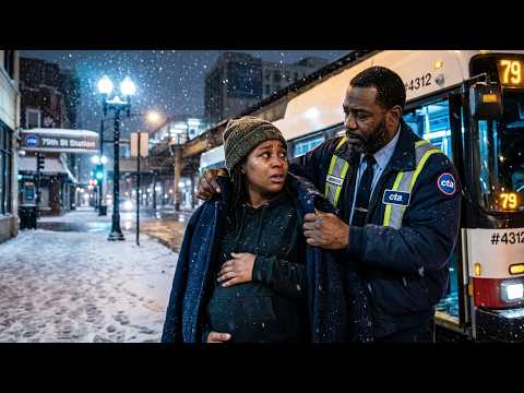 They Kicked Pregnant Woman Off Bus In Snow—Black Single Dad Driver Took Off Jacket And Did This