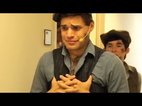 almost 6 minutes of jeremy jordan being a cutie || newsies trash
