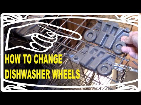 How to Dishwasher Rack Wheels Easy How Video