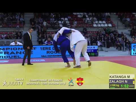 MESSIE KATANGA COMBAT FINALE CHAMPION DE FRANCE 1ERE DIV
