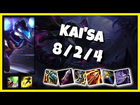 Kai'Sa vs Lucian KRAKEN SLAYER BR Challenger BOT (8/2/4) - v10.24