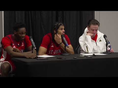 St. John's Men's Basketball vs Villanova Postgame Press Conference 1.17.26