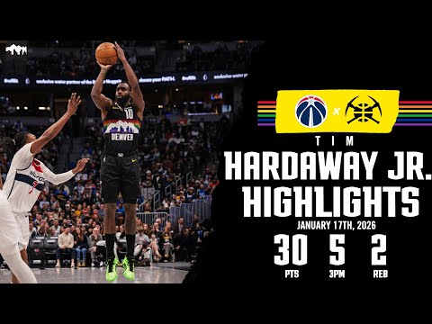 Tim Hardaway Jr. NEW SEASON HIGH | Game Highlights vs. WAS 📺