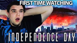 ''Welcome to Earth!'' INDEPENDENCE DAY MOVIE REACTION FIRST TIME WATCHING