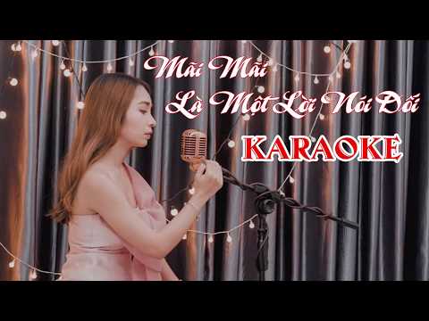 Mãi Mãi Là Một Lời Nói Dối - Khổng Tú Quỳnh | Karaoke Piano Beat