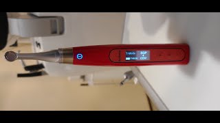 New Ai motor with a new contra angle head that allows a 1 mm vertical stroke.　1mmの上下動付きの新Aiモーター